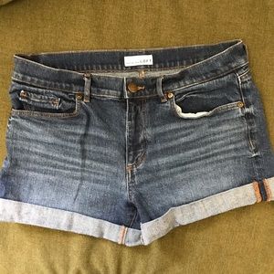 LOFT Cuffed Jean Shorts